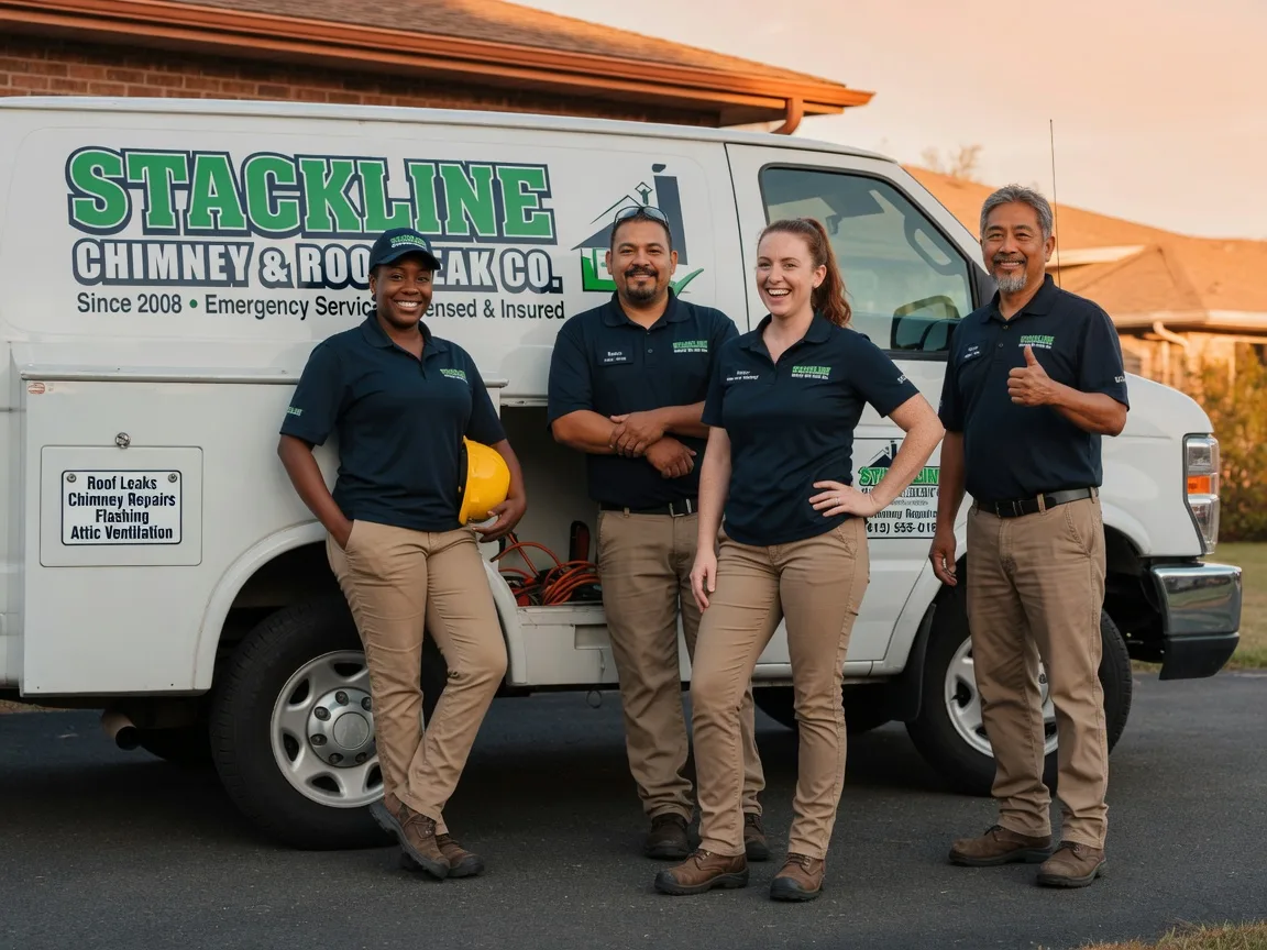 Chimney flashing repair company in Haw River, NC